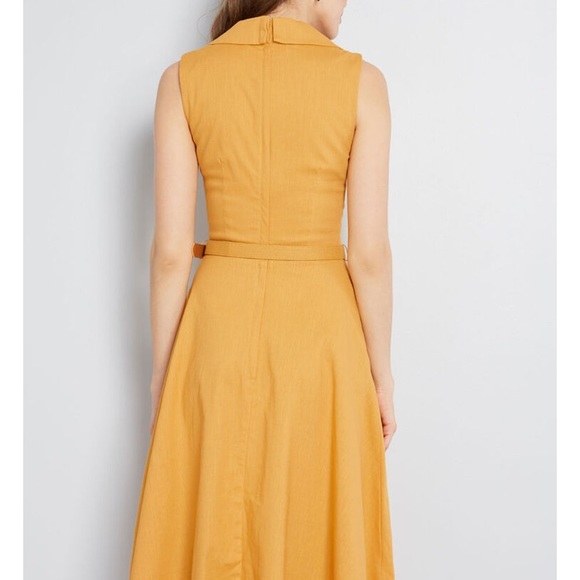 Yellow ModCloth Dress - Picture 6 of 7